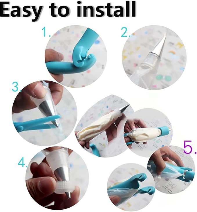 Cake Decorating Pen Tool Kit Pastry Bag DIY Cake Deco Tools Kit Pastry Icing