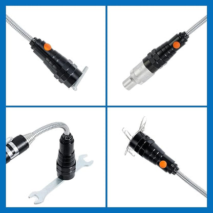 VIBELITE Extendable Magnetic with Telescoping Magnet Pickup Tool-Cool Gadget Gifts for Him, Husband, Men, Dad, Father, Mechanic,Tech, Handyman, Boyfriend, Women, Black, 2 Pack