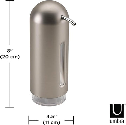 Umbra Penguin 12 oz Soap Pump, Kitchen Soap Dispenser, Also Works
