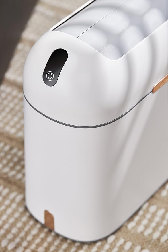 ELPHECO Bathroom Trash Can, 2.5 Gallon Motion Sensor Waterproof Trash Bin