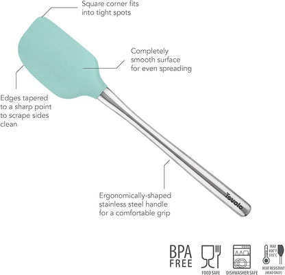 Tovolo Flex-Core Silicone Spatula Metal Handle