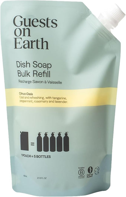 Dish Soap Refill, Citrus Oasis, Makes 5 Bottles