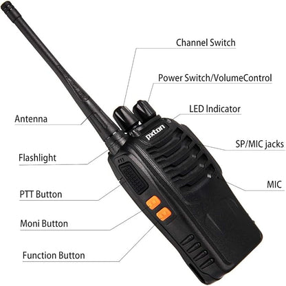 pxton Two Way Radios Long Range Walkie Talkies