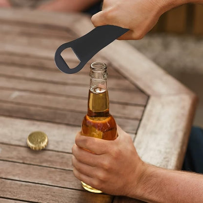 2 Pieces Bottle Opener and Pour Spout Remover Flat Bar Key