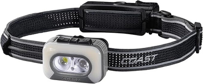 Coast RL35R Voice-Controlled 1100 Lumen Rechargeable LED Headlamp with ARC280??Lighting, 4 Color Modes, Rear-Facing Safety Signal, Variable Light Control and USB-C Charge Port