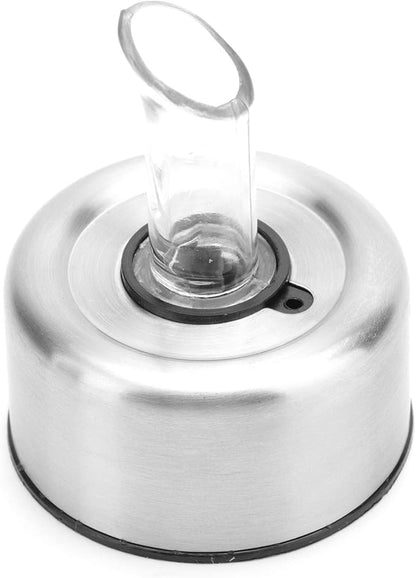 Foraineam 2 Pieces Olive Oil Dispenser Bottle 30 oz Stainless Steel Leakproof