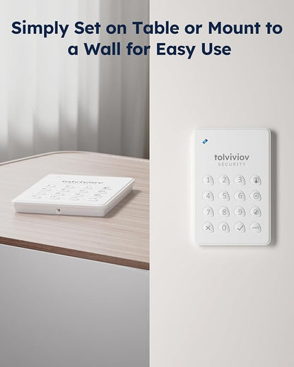 tolviviov Alarm System for Home Security, Door Alarm Systems, App Alerts