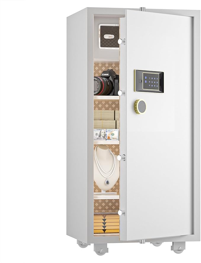 TIGERKING 11.5 Cu Ft Large Heavy Duty Home Security Safe – Digital Touchscreen