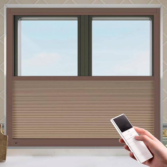LEXEN Smart Bottom Up Honeycomb Shades