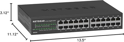 NETGEAR 24-Port Gigabit Ethernet Unmanaged Essentials Switch