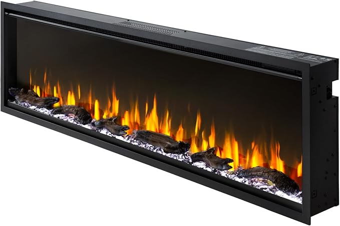 PuraFlame Herman 60 Inch Smart Linear Electric Fireplace