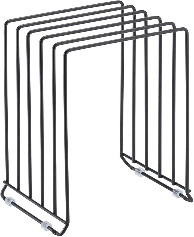mDesign Pot Lid and Pan Rack — Metal Wire Rack