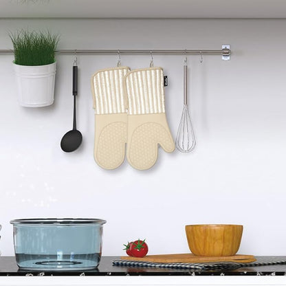 Alselo Silicone Oven Mitts Heat Resistant 932℉