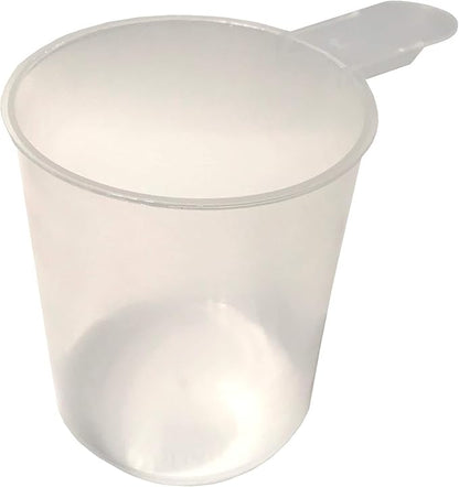 3/4 Cup (6 Oz. | 175 mL) Short Handle Scoop for Measuring Coffee, Pet Food, Grains, Protein, Spices and Other Dry Goods (Pack of 10)