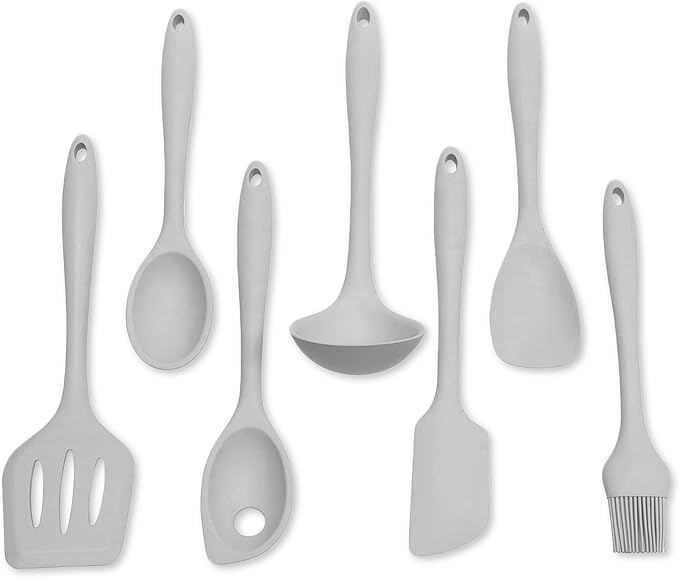 Chef Craft - Premium Silicone Kitchen Tools and Utensils Set, Non-Scratch