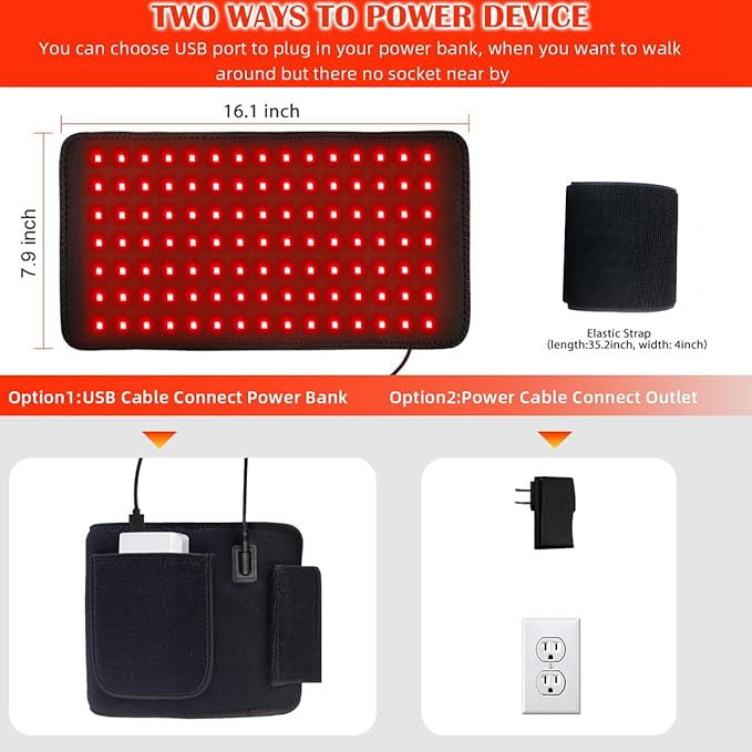 Red Light Therapy Infrared Light Therapy Pad