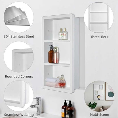 Recessed Medicine Cabinet No Mirror