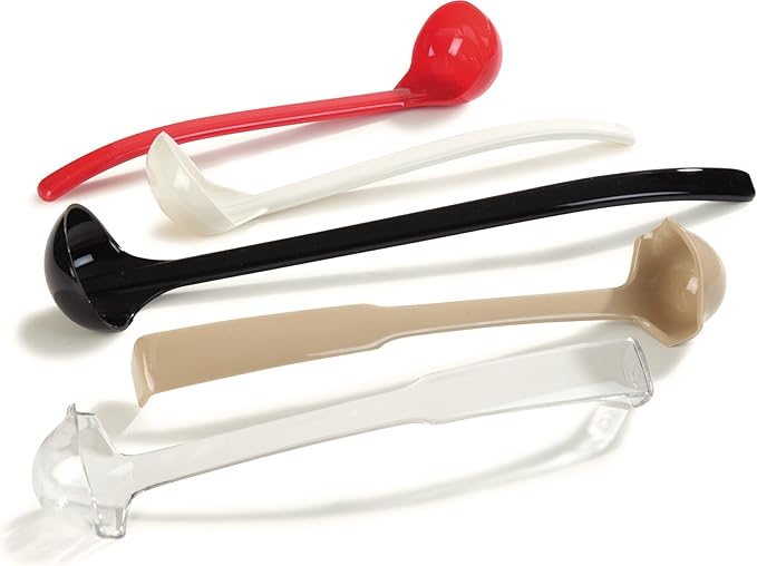 CARLISLE FOODSERVICE PRODUCTS 029503 Carly Plastic Dressing/Serving Ladle