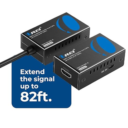 OREI 4K 120Hz USB-C to HDMI Over Cat6/7 Ethernet Extender, Presentation