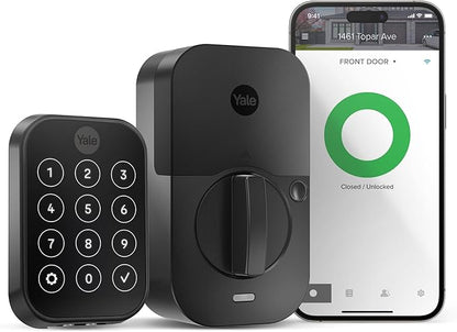 Yale Assure Lock 2 with Wi-Fi – Black Suede Smart Lock