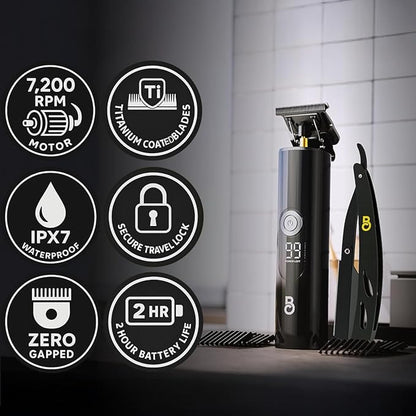 The Beard Club Professional T-Blade Beard Trimmer
