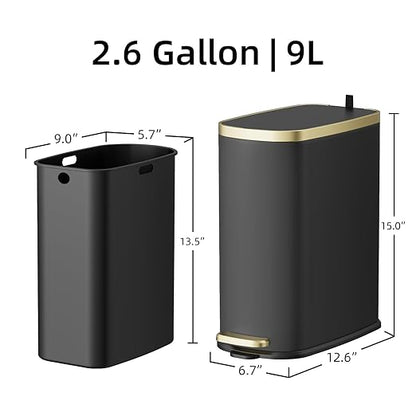 KUK Small Bathroom Trash Can