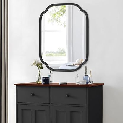 Black Bathroom Mirror for Wall