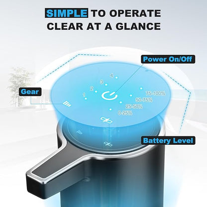 Automatic Soap Dispenser Liquid Touchless: 13.52oz/400ml Wall USB Rechargeable