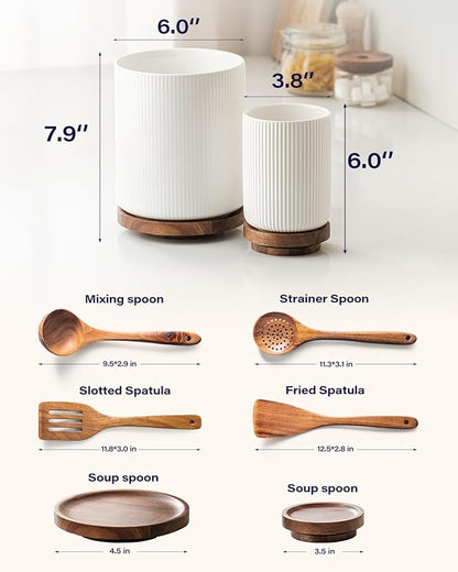 getstar Large Rotating Utensil Holder
