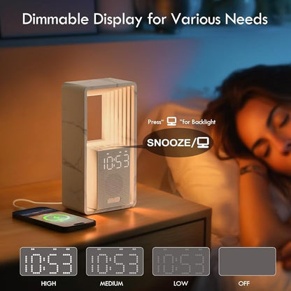 WILIT Digital Alarm Clock, Sunrise Alarm Clock