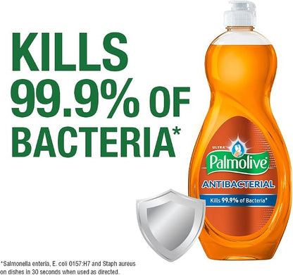 Palmolive Ultra Dish Soap, Antibacterial - 32.5 Fluid Ounce (9 Pack)