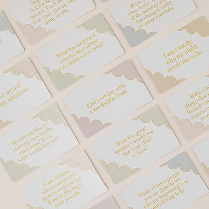 Mind Cards | New Mum Edition | 45 Mindfulness Cards for Women, Ideal for Early Motherhood Support and Self Care | Great New Mom Mothers Day Gifts