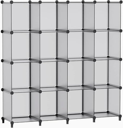 HOMIDEC Closet Organizers and Storage, 16 Cube Storage Organizer, Portable