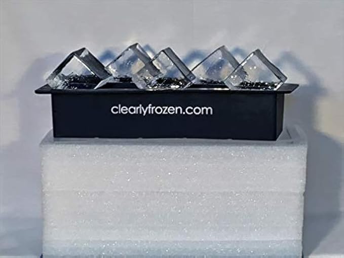 ClearlyFrozen Highest Rated Highest Capacity Clear Ice Tray