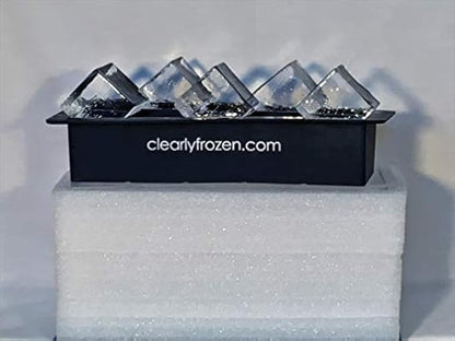 ClearlyFrozen Highest Rated Highest Capacity Clear Ice Tray