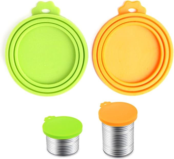 Comtim Pet Food Can Cover Silicone Can Lids
