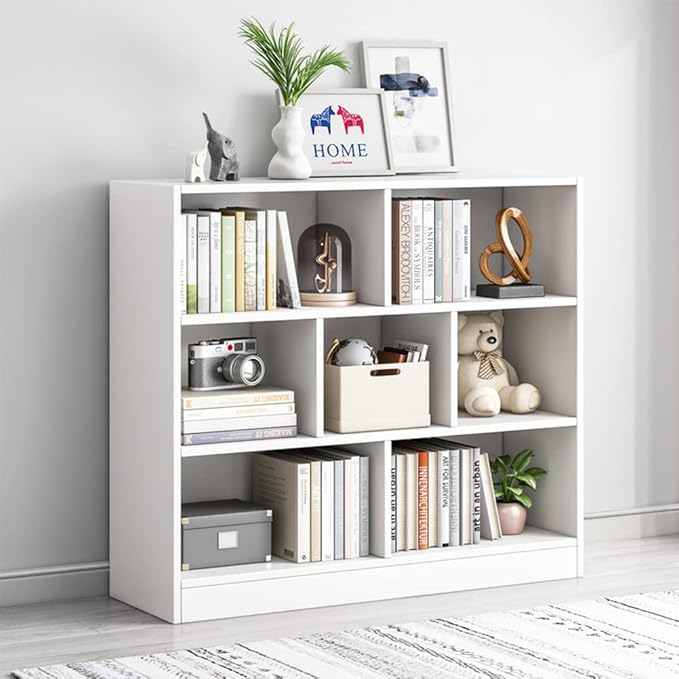 IOTXY Open Shelf Low Bookcase