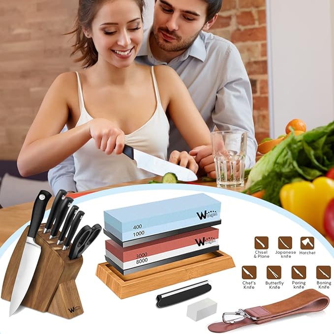 Wucgea Knife Sharpening Stone Kit