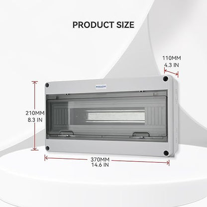 MOLLOM 18 Way Circuit Breaker MCB Distribution Protection Box