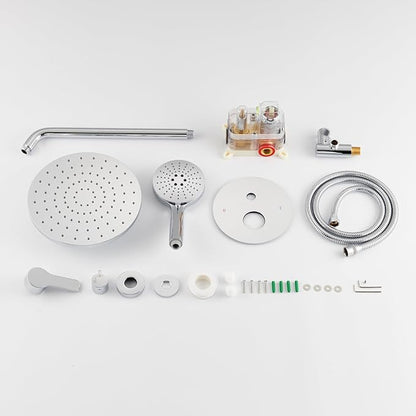 Iriber Shower System Wall Mounted Shower Faucet Mixer Set