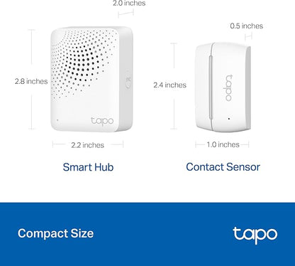 Tapo Door Sensor Starter KIT, Matter Compatible, 3X Smart Door Window Contact