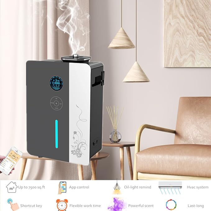 USA Ship - HVAC Waterless Oil Diffuser