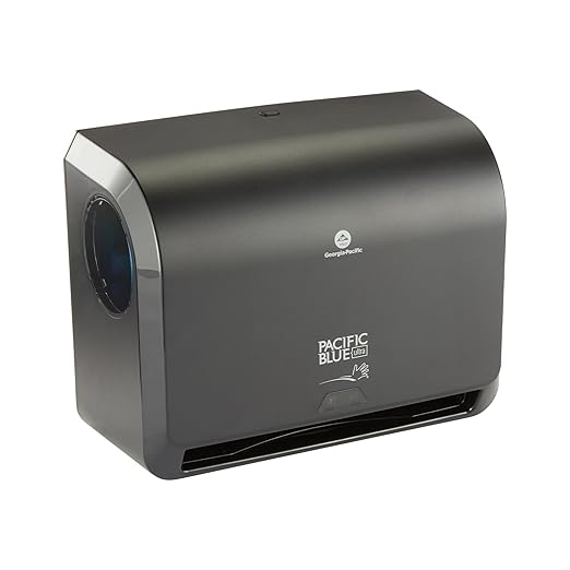 Georgia-Pacific Pacific Blue Ultra 9" Mini Automatic Paper Towel Dispenser by