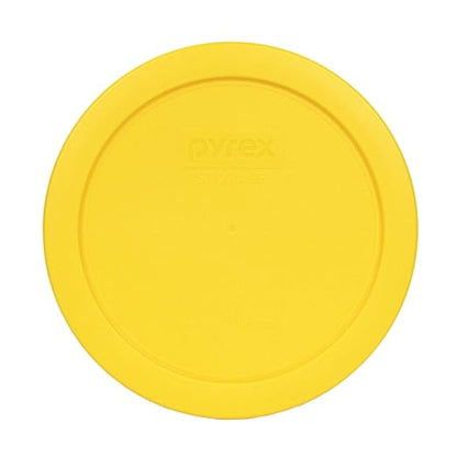 Pyrex 7201-PC 4 Cup Meyer Lemon Yellow Food Storage Replacement Lids