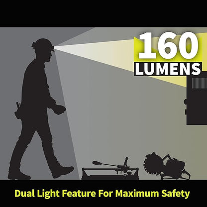 Nightstick XPP-5454G Intrinsically Safe Dual-Light Multi-Function Headlamp, Green
