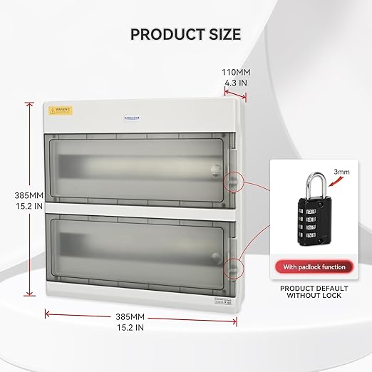 Mollom 36 Way Power Distribution Box