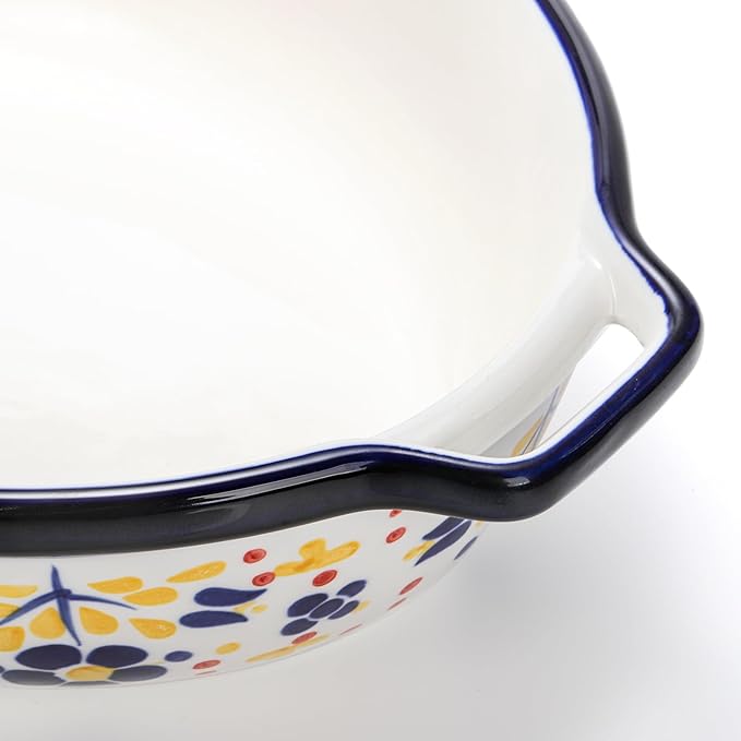 Peohud 3 Pack Ceramic Baking Dishes, 50 Oz Large Casserole Dish
