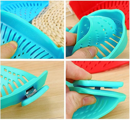 2 Pcs Clip on Strainers, Pot Strainer