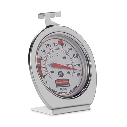 Rubbermaid Commercial Products Thermometer, Classic Large Mechanical Dial