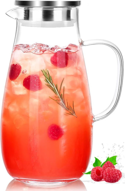 LUNA & MANTHA Glass Pitcher